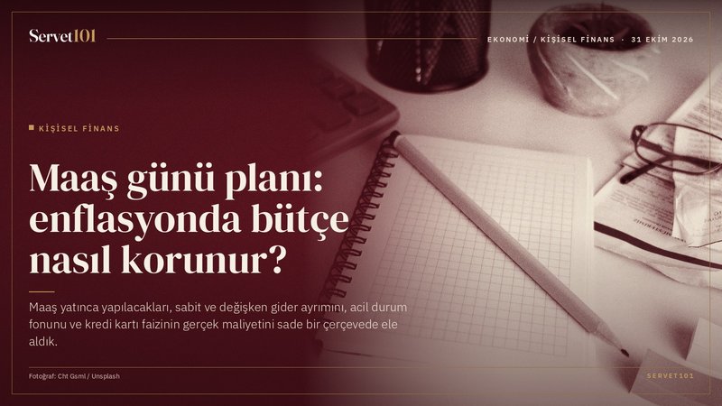 Maaş günü planı: enflasyonda bütçe nasıl korunur?