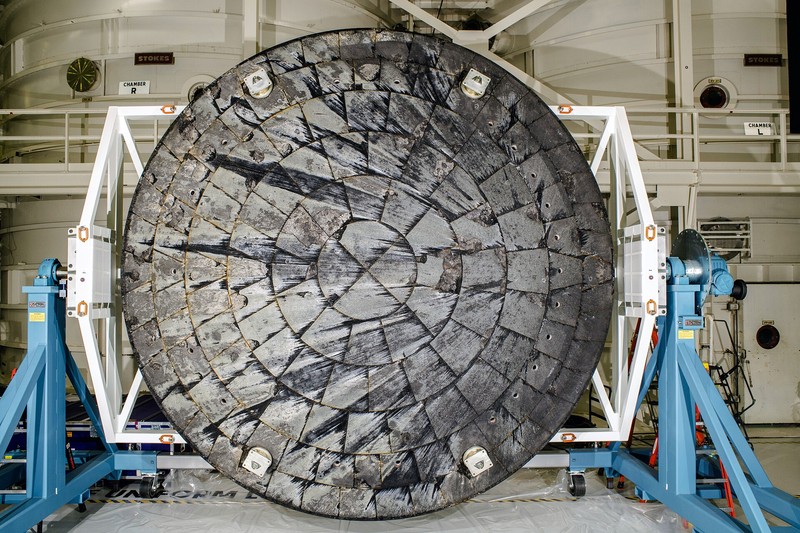 NASA'nın Artemis I uçuşundan sonra Orion kapsülünden çıkarılan ısı kalkanı